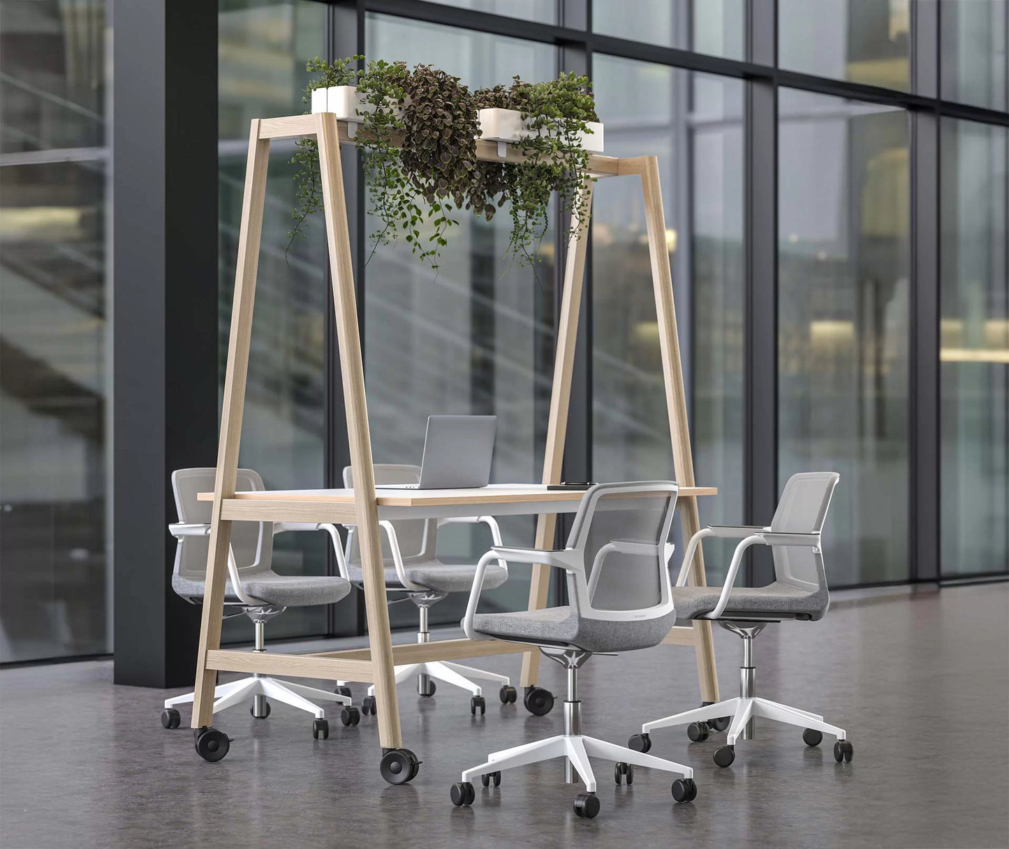 Narbutas Nova Wood Multipurpose Table