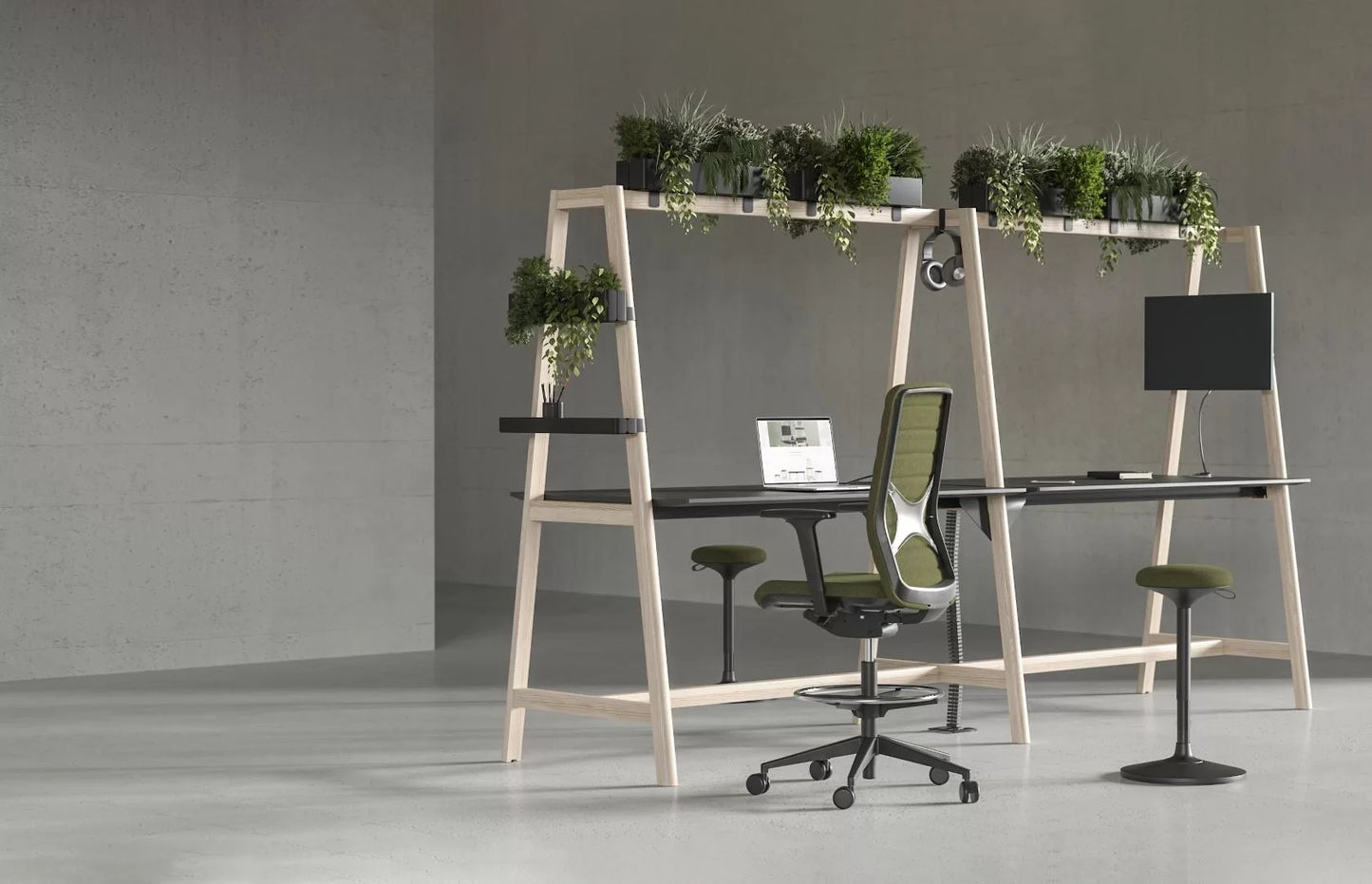 Narbutas Nova Wood Multipurpose Table