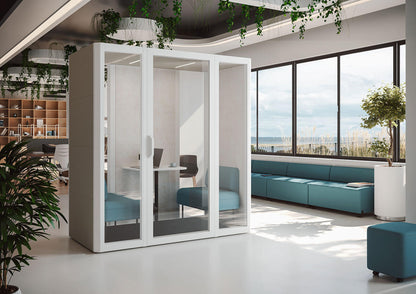 Actiu Qyos 400 4 Person Acoustic Pod