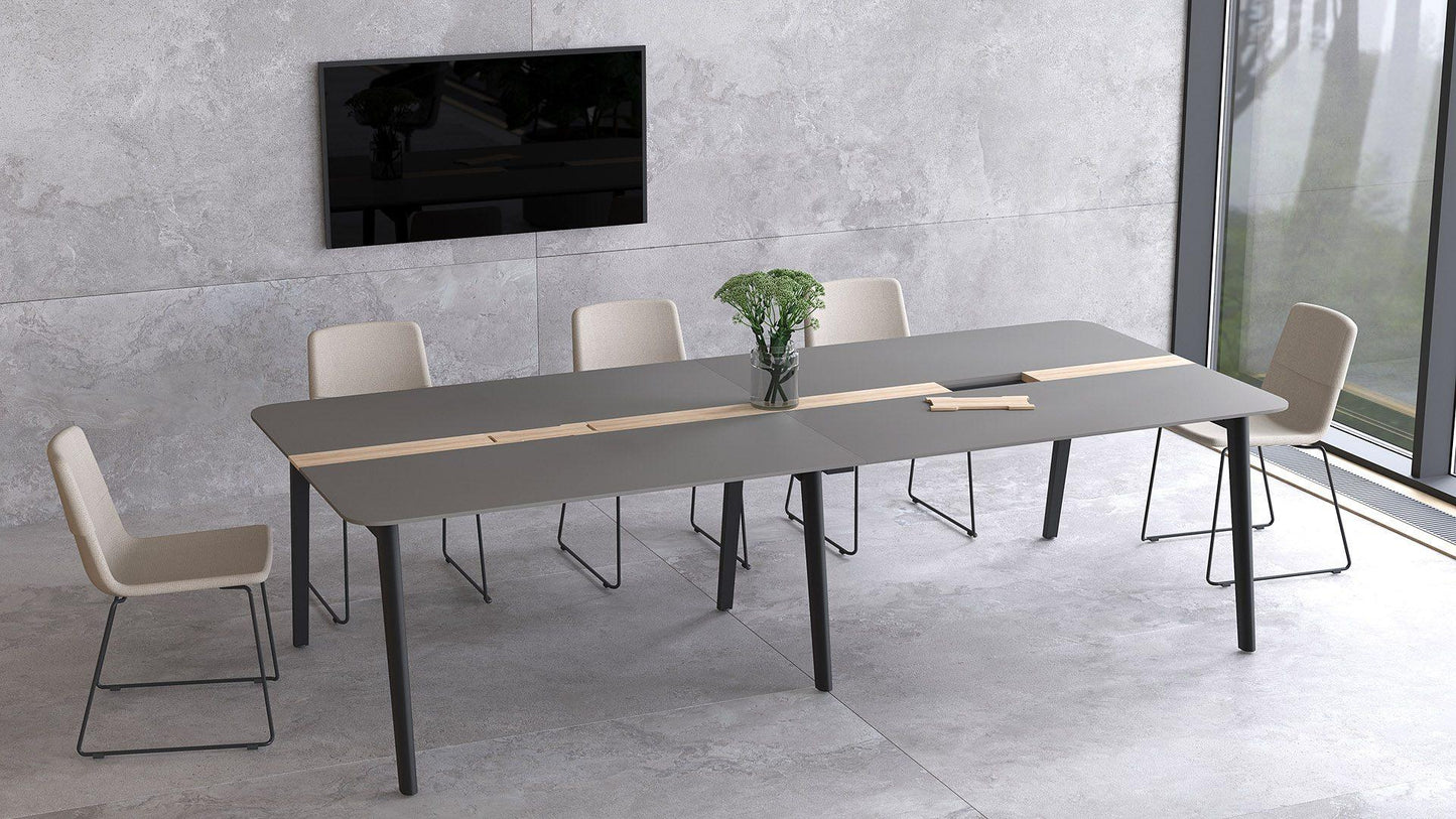 Narbutas NOVA Wood Meeting Table
